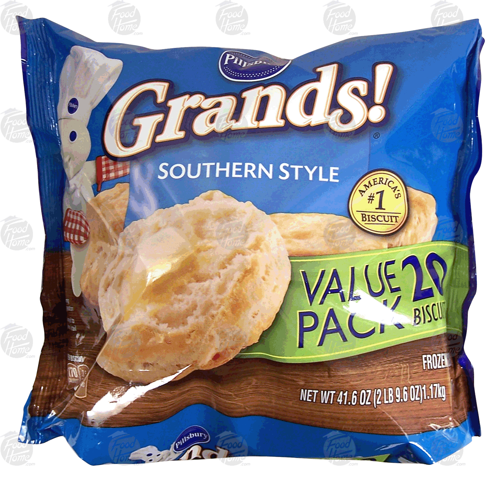 Pillsbury Grands! southern style biscuits, 20 biscuits Full-Size Picture